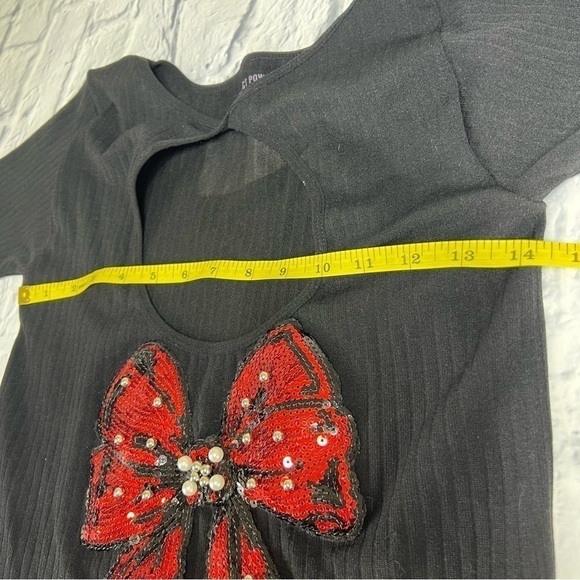 Christmas bow tunic shirt - Picture 5 of 7